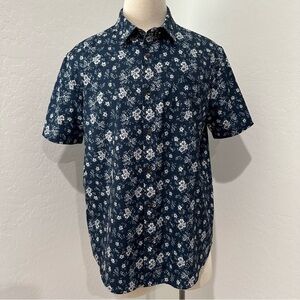 Romper Jack Men’s Floral Navy Blue Men's Polo Shirt - Size XL